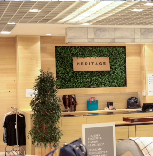 HERITAGE, la nueva tienda de ropa de segunda mano incorpora piezas de mobiliario HERITAGE, la nueva tienda de ropa de segunda mano incorpora piezas de mobiliario