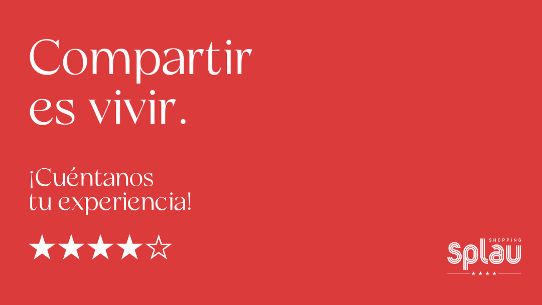 Explica'ns la teva experiència Explica'ns la teva experiència