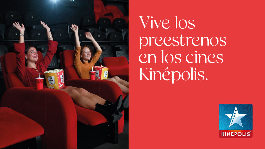 ¡Sé el primero en ver las películas en los preestrenos de Kinépolis Barcelona Splau!