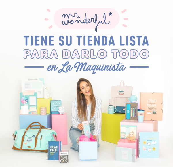 ¡MR.WONDERFUL LLEGA A LA MAQUINISTA! ¡MR.WONDERFUL LLEGA A LA MAQUINISTA!