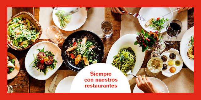 SERVICIOS DE NUESTROS RESTAURANTES SERVICIOS DE NUESTROS RESTAURANTES