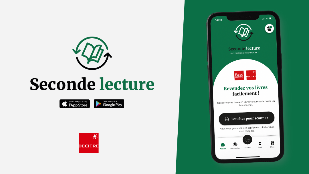 Seconde lecture : l'application de reprise de livres !