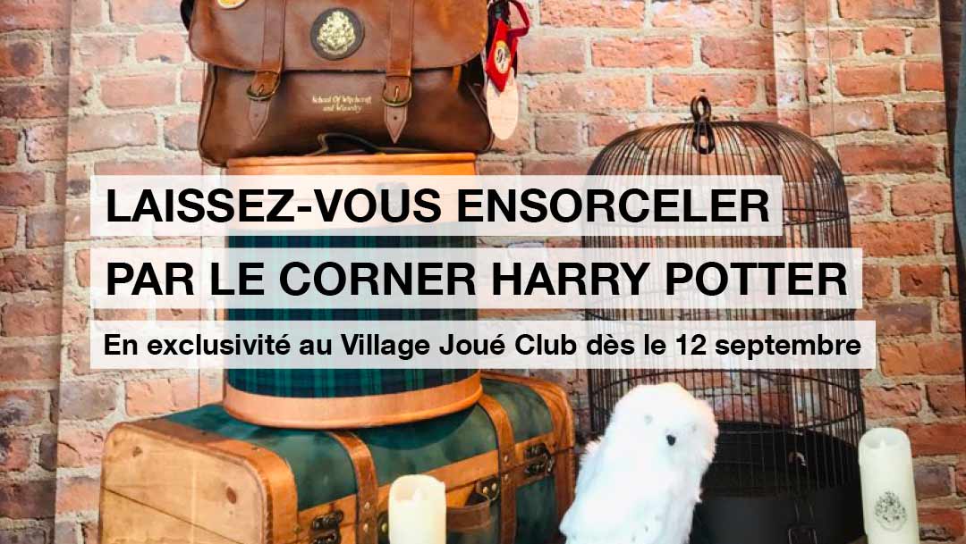 HARRY POTTER S'INVITE AU VILLAGE JOUÉ CLUB ! HARRY POTTER S'INVITE AU VILLAGE JOUÉ CLUB !