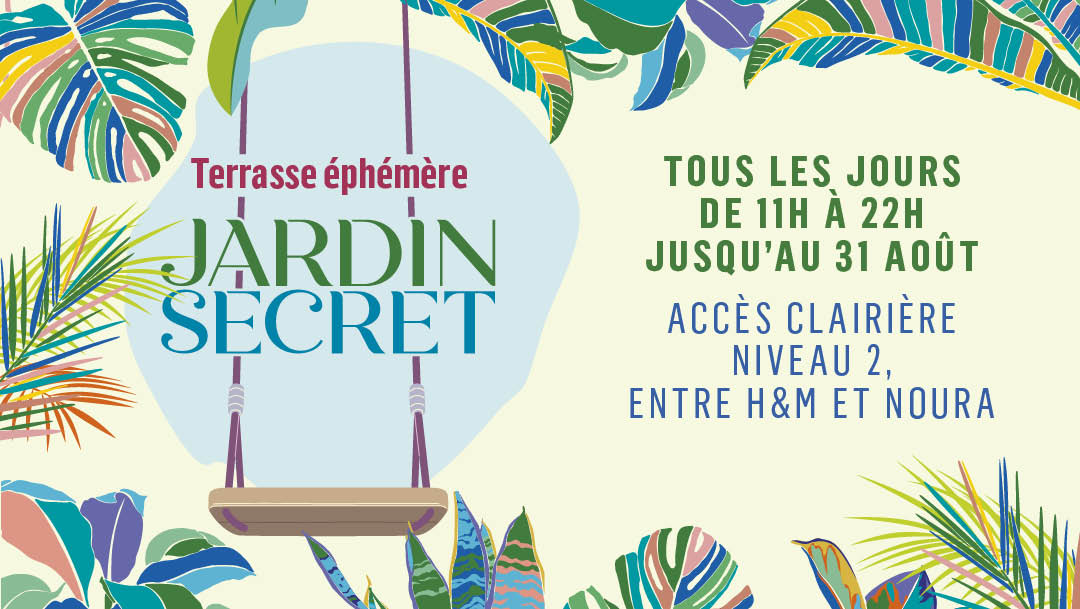 TERRASSE ÉPHÉMERE : LE JARDIN SECRET VOUS ACCUEILLE TOUT L'ÉTÉ 🌿 TERRASSE ÉPHÉMERE : LE JARDIN SECRET VOUS ACCUEILLE TOUT L'ÉTÉ 🌿
