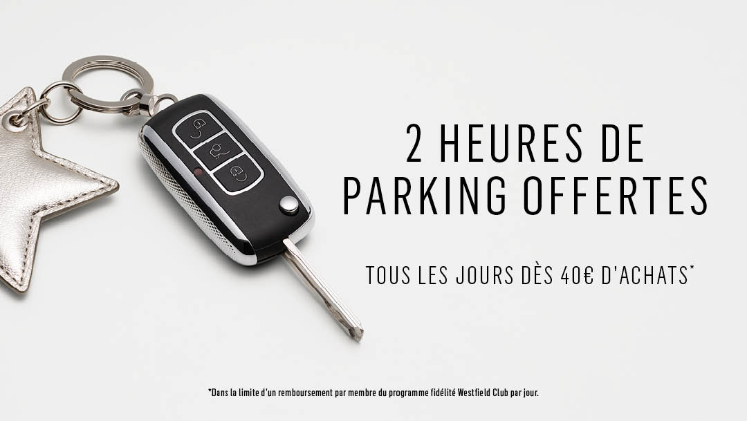 2H DE PARKING OFFERTES 2H DE PARKING OFFERTES