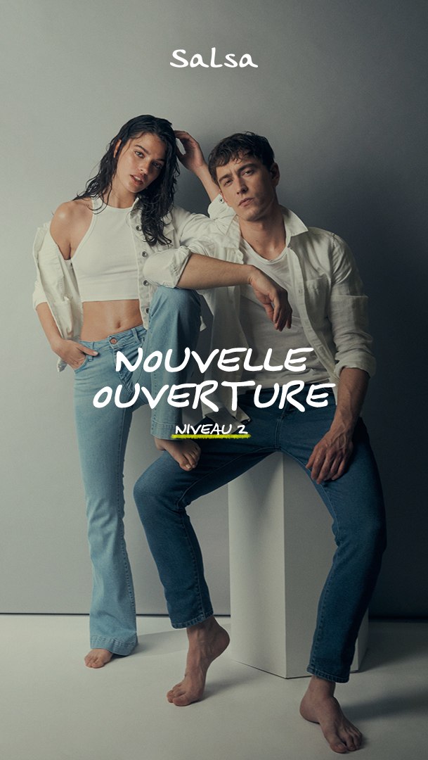 Ouverture de votre boutique Salsa Jeans ! 👖 Ouverture de votre boutique Salsa Jeans ! 👖