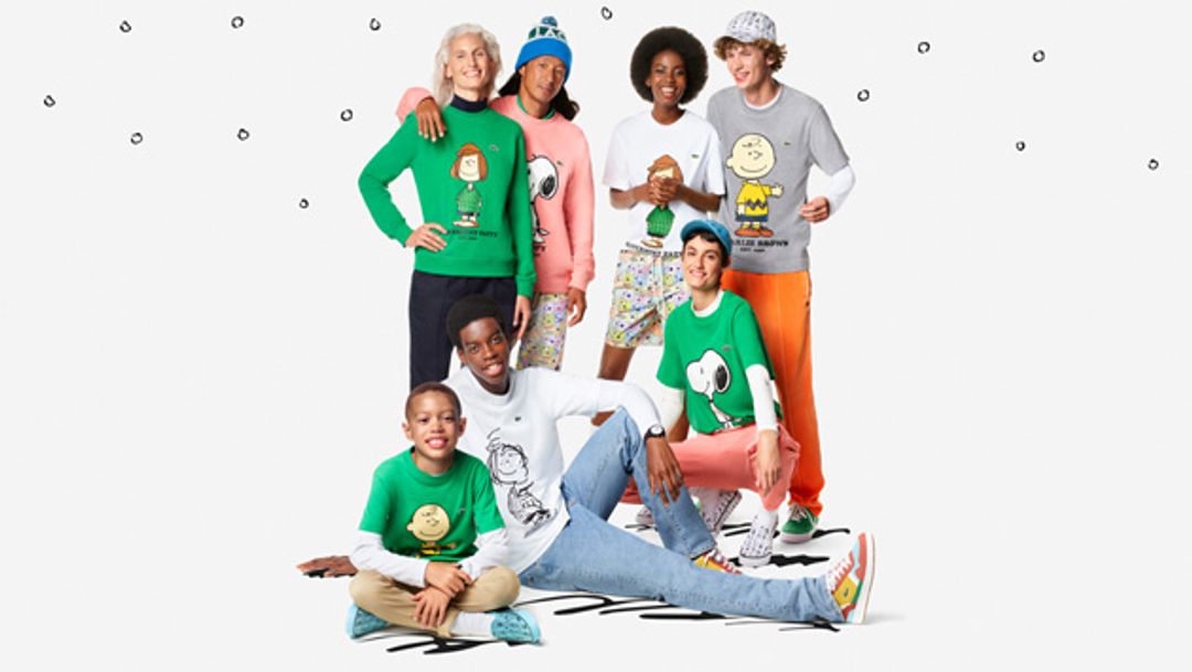 Lacoste & Peanuts une collection légendaire Lacoste & Peanuts une collection légendaire