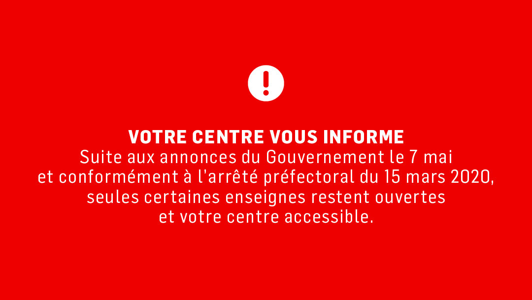 Votre centre vous informe Votre centre vous informe