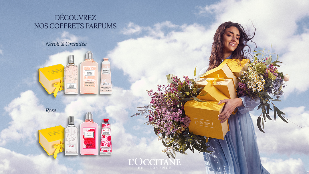 Retrouvez nos incontournables Eaux de Toilette Rose et Néroli & Orchidée ! Retrouvez nos incontournables Eaux de Toilette Rose et Néroli & Orchidée !
