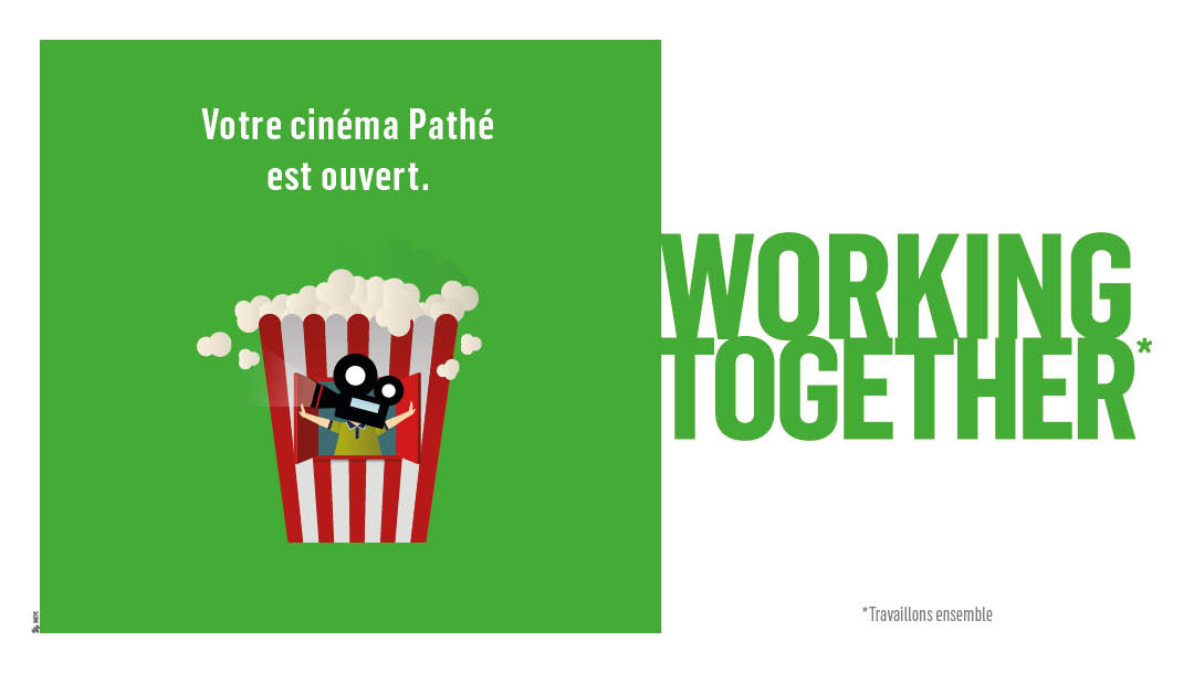 Réouverture de votre cinéma Pathé ! Réouverture de votre cinéma Pathé !