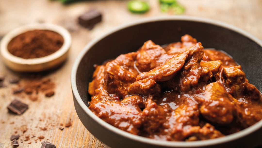 Venez découvrir le POULET MOLE POBLANO ! Venez découvrir le POULET MOLE POBLANO !