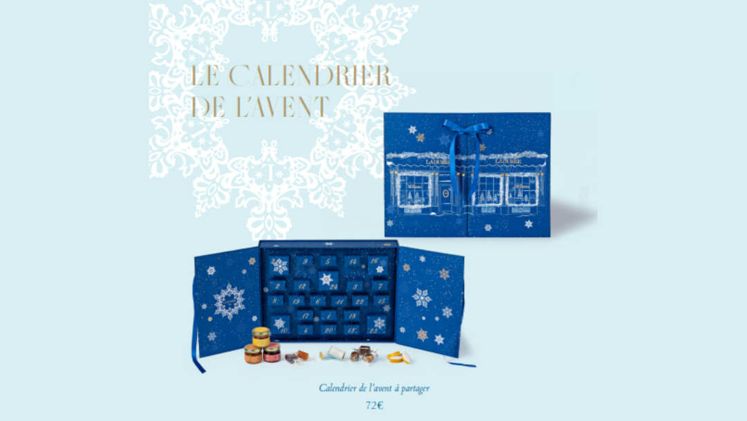 Le calendrier de l’Avent Ladurée Le calendrier de l’Avent Ladurée