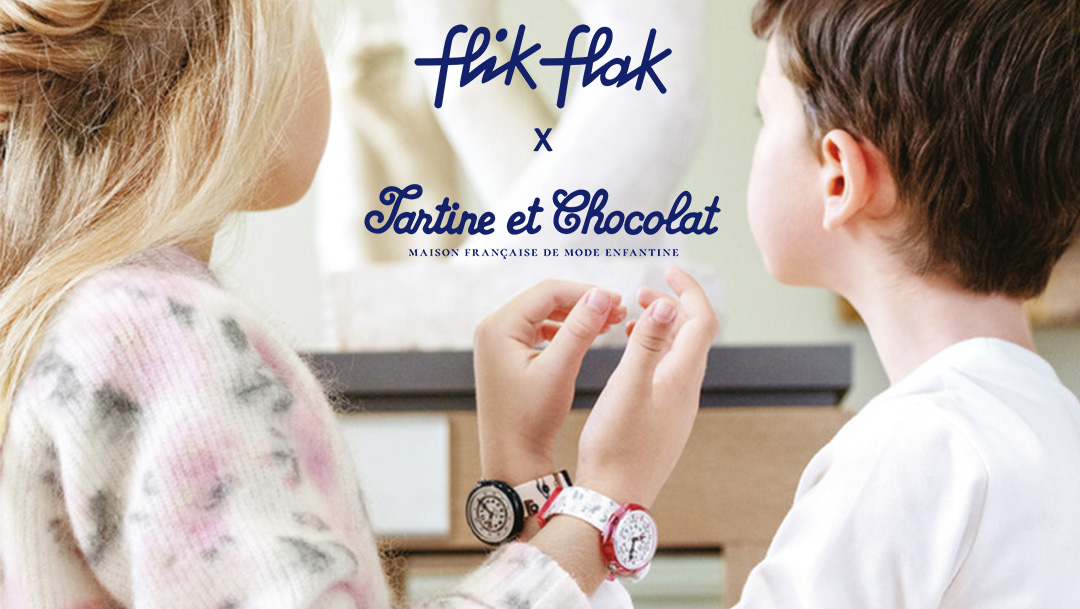 Flik Flak x Tartine et chocolat Carrousel du Louvre