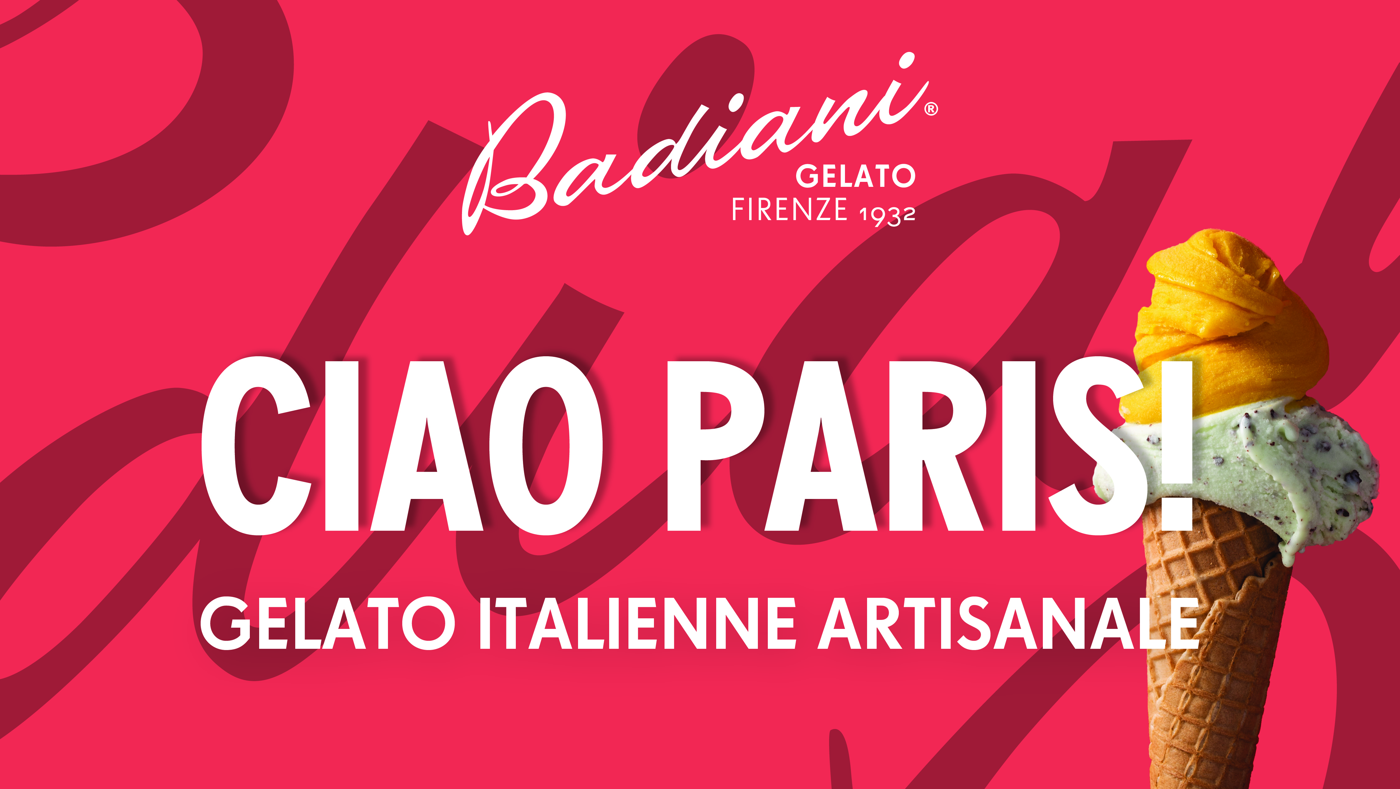 NOUVELLE OUVERTURE : BADIANI GELATO