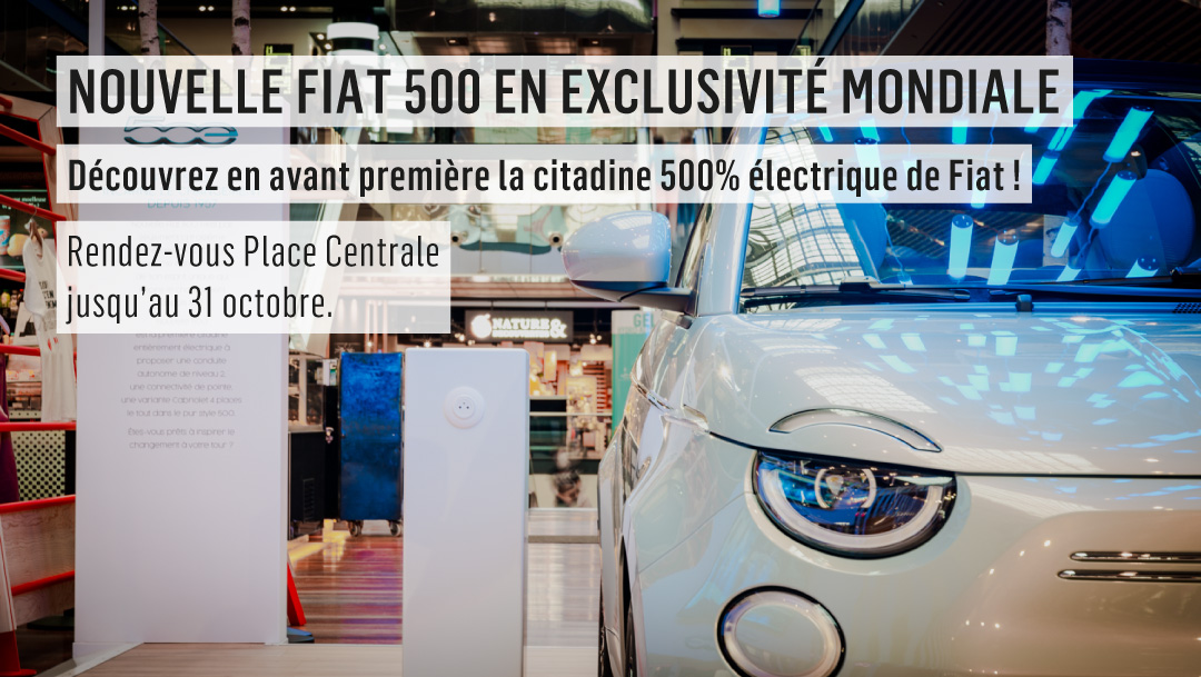 Nouvelle Fiat 500 en exclusivité mondiale ! Nouvelle Fiat 500 en exclusivité mondiale !