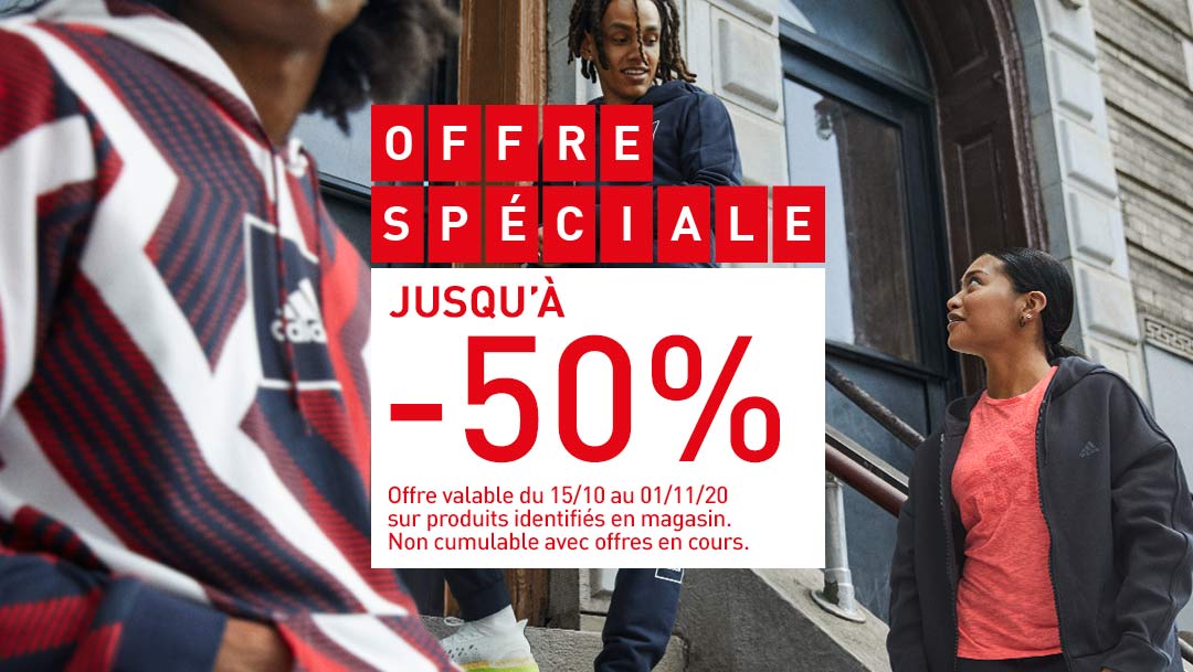 ADIDAS - OFFRE SPECIALE ADIDAS - OFFRE SPECIALE