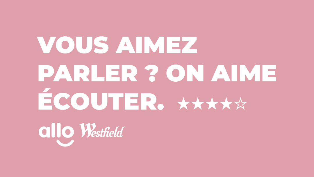 VOUS AIMEZ PARLER ? ON AIME ÉCOUTER VOUS AIMEZ PARLER ? ON AIME ÉCOUTER