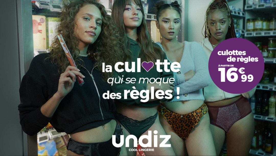 La culotte qui se moque des règles ! La culotte qui se moque des règles !