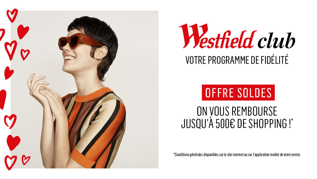 PENDANT LES SOLDES, ON VOUS REMBOURSE JUSQU’À 500€ DE SHOPPING ! PENDANT LES SOLDES, ON VOUS REMBOURSE JUSQU’À 500€ DE SHOPPING !