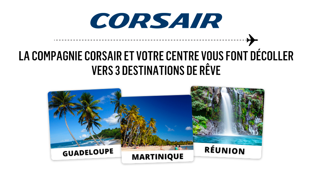 Tentez de remporter le voyage de vos rêves ! Tentez de remporter le voyage de vos rêves !