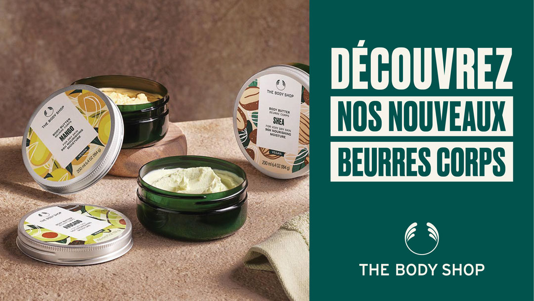 THE BODY SHOP - NOUVEAUTE BEURRE CORPS THE BODY SHOP - NOUVEAUTE BEURRE CORPS