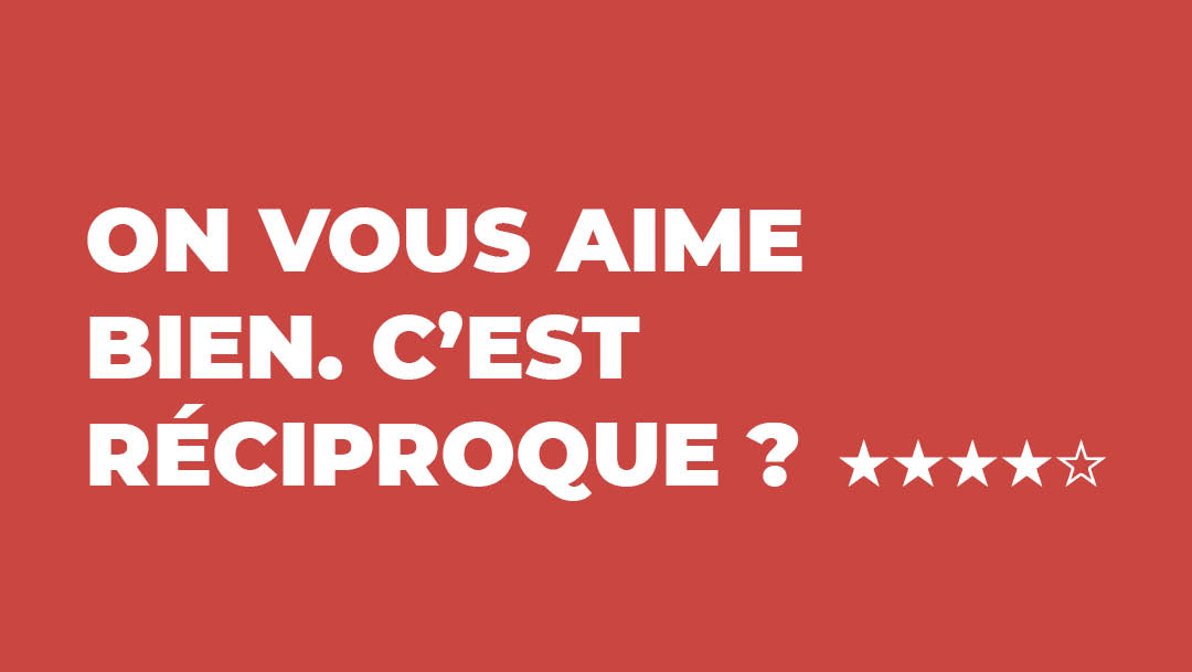 DONNEZ VOTRE AVIS SUR LE CENTRE DONNEZ VOTRE AVIS SUR LE CENTRE