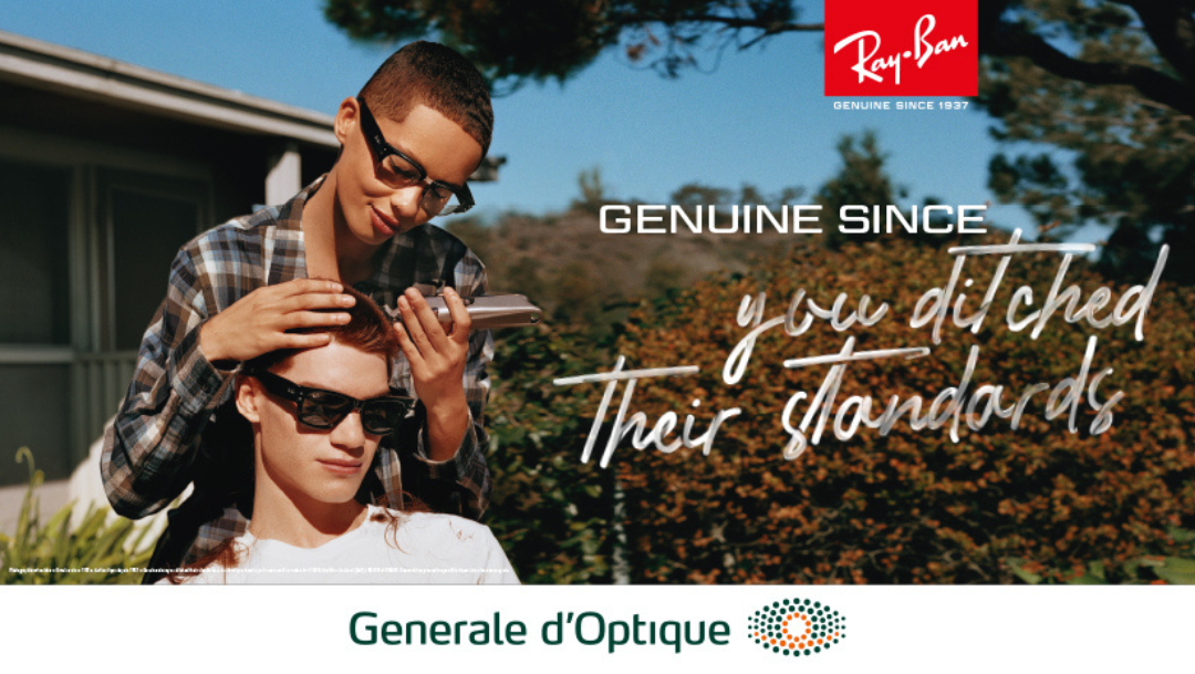 Nous mettons en valeur la marque Ray-Ban ! Nous mettons en valeur la marque Ray-Ban !