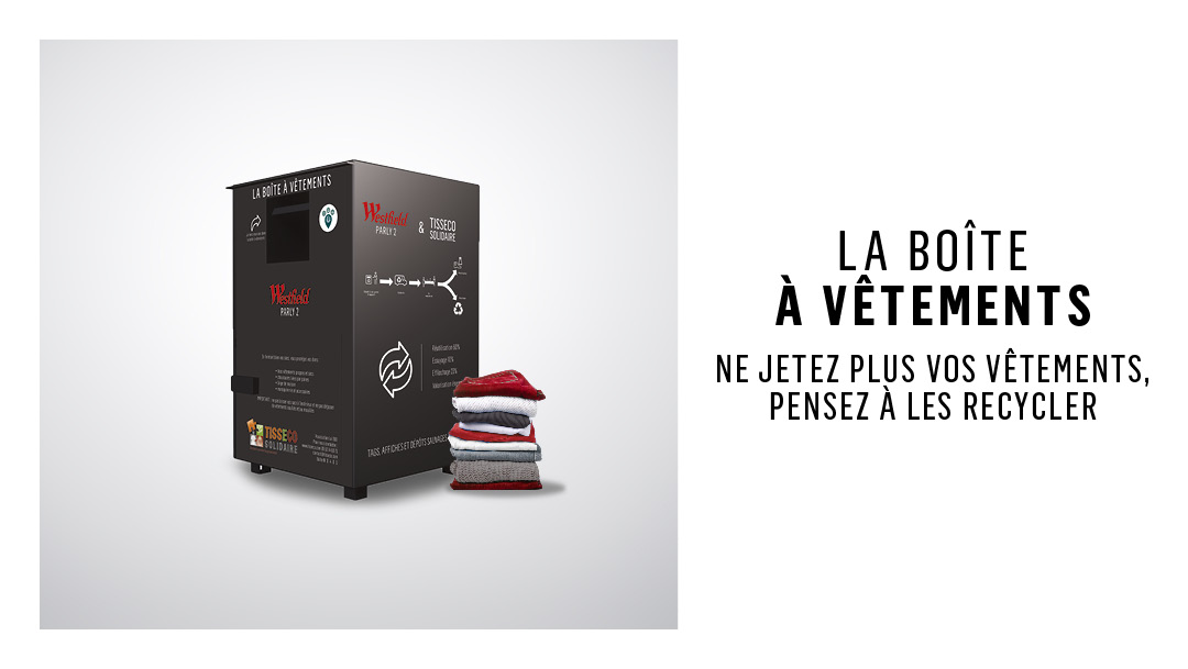LA BORNE TISSECO : DONNEZ UNE SECONDE VIE A VOS VETEMENTS LA BORNE TISSECO : DONNEZ UNE SECONDE VIE A VOS VETEMENTS