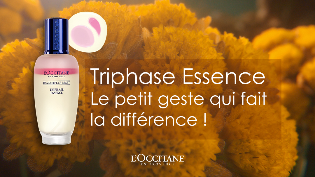 L'Occitane nouvelle essence triphasée L'Occitane nouvelle essence triphasée