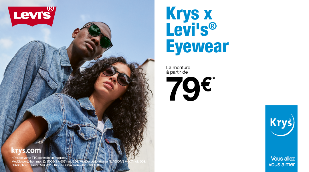 Nouvelle collection Levi's chez Krys Nouvelle collection Levi's chez Krys