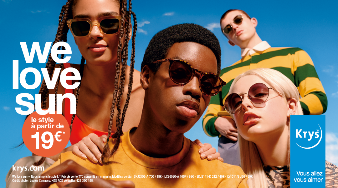 WE LOVE SUN chez Krys ! WE LOVE SUN chez Krys !