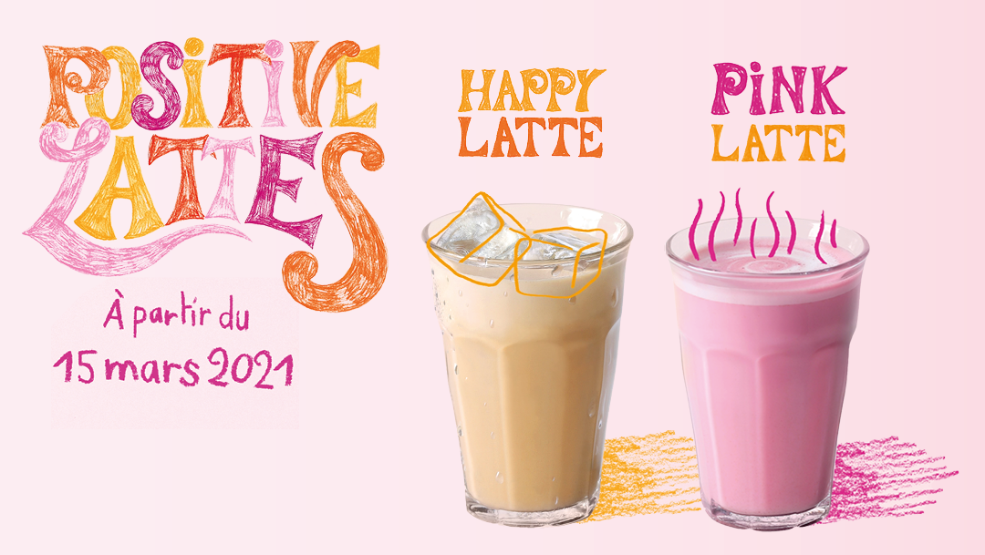 Découvrez le Pink Latte ! Découvrez le Pink Latte !