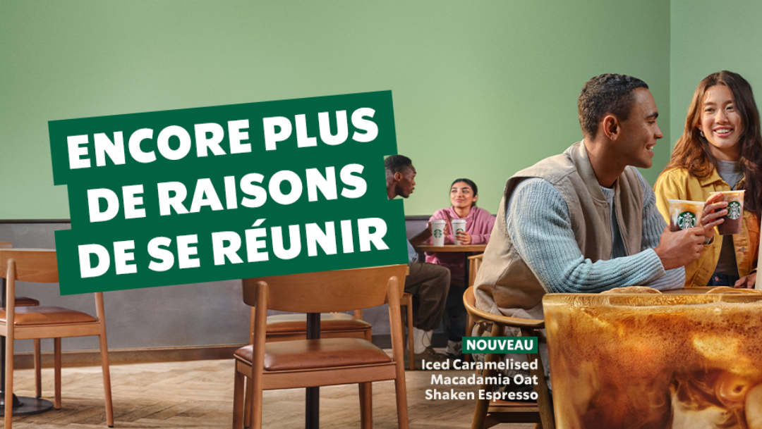 Découvre les saveurs exaltantes du printemps avec nos nouveautés chez Starbucks® !