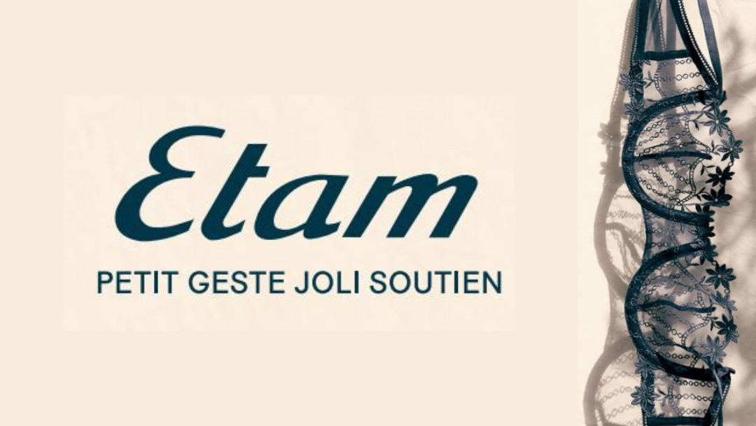 Petit Geste, Joli Soutien par Etam Lingerie