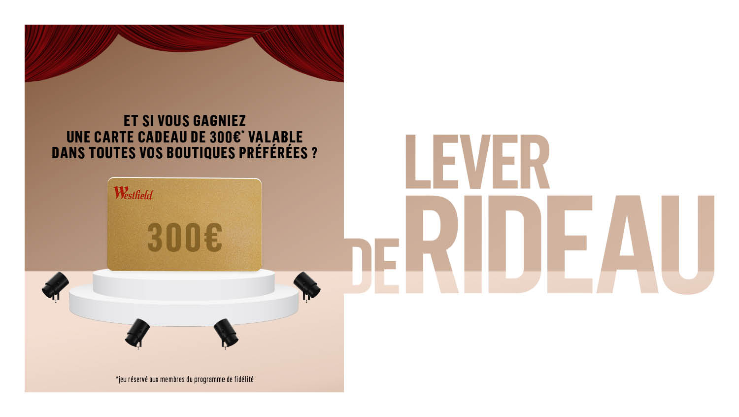 TENTEZ DE REMPORTER 300€ DE SHOPPING TENTEZ DE REMPORTER 300€ DE SHOPPING