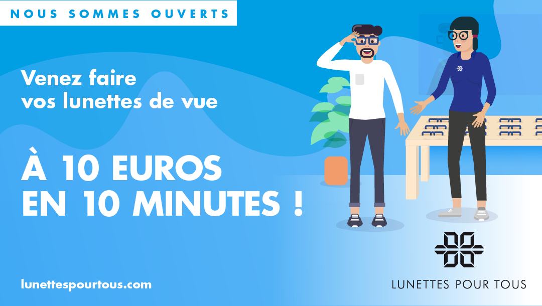 Lunette Pour Tous ouvre ses portes ! Lunette Pour Tous ouvre ses portes !