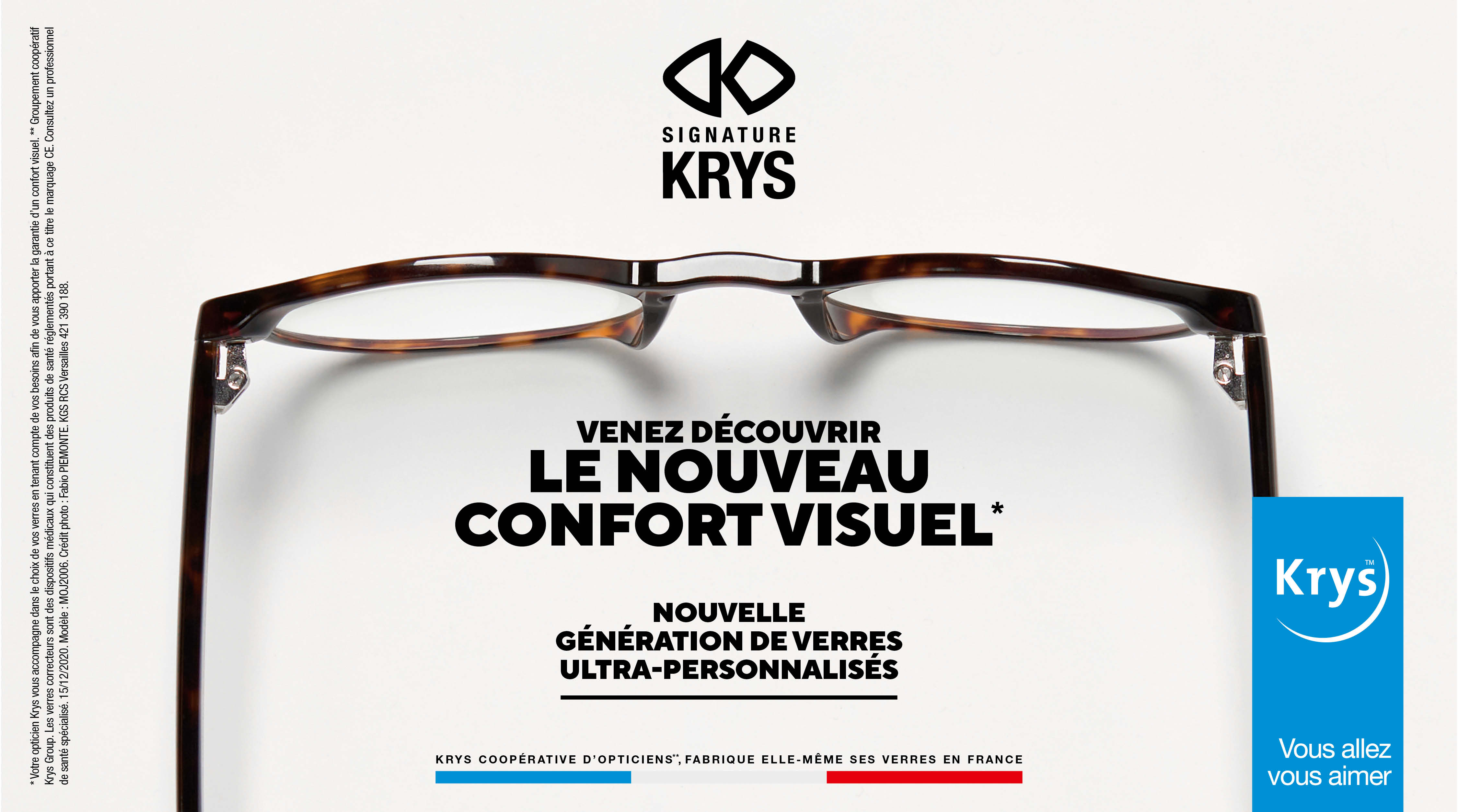 Retrouvez le confort visuel avec Krys ! Retrouvez le confort visuel avec Krys !