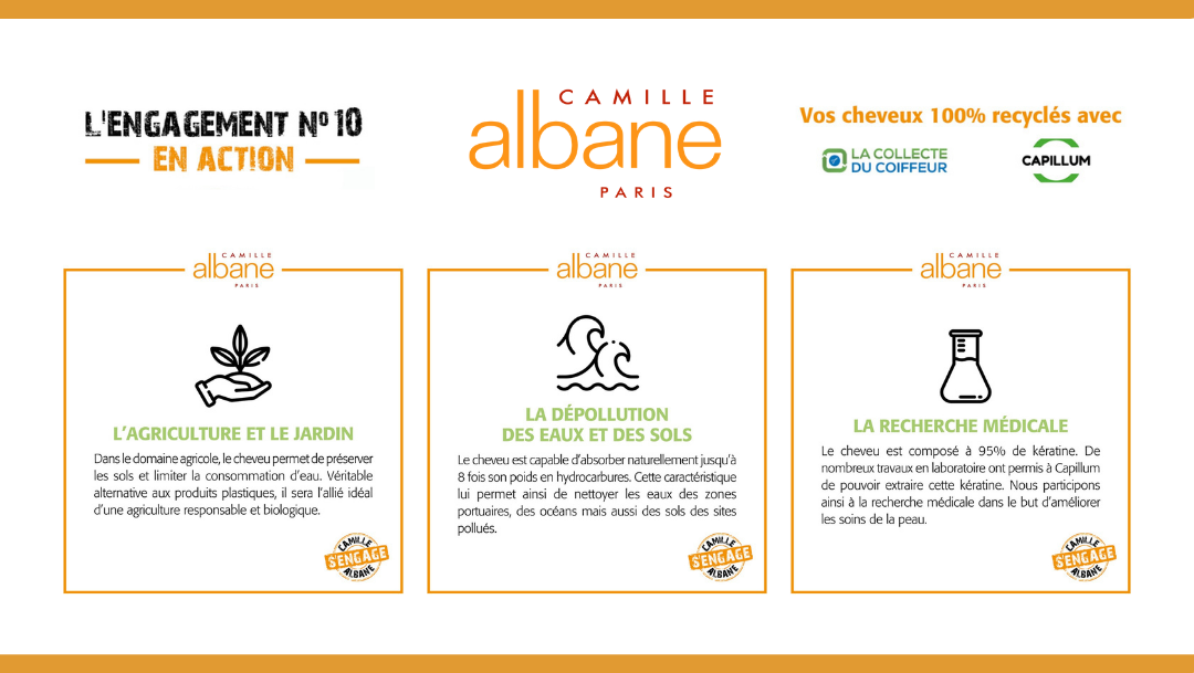 Camille Albane s'engage ! Camille Albane s'engage !