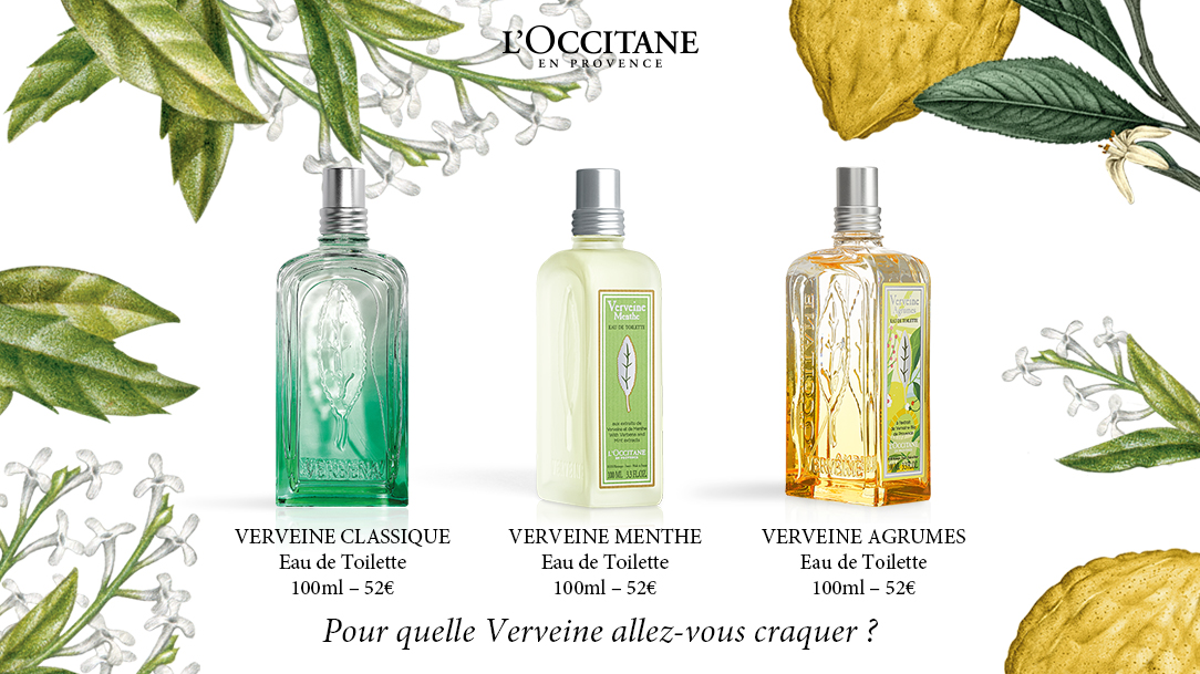 Les trois senteurs de l'été chez L'Occitane ! Les trois senteurs de l'été chez L'Occitane !
