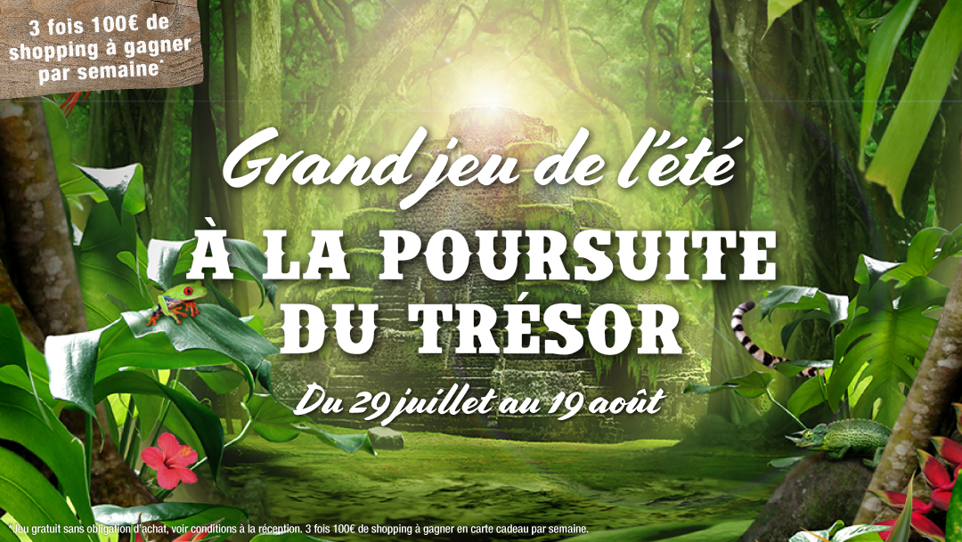 À LA POURSUITE DU TRÉSOR À LA POURSUITE DU TRÉSOR