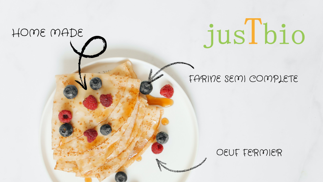 La crêpe est de retour chez Just Bio ! La crêpe est de retour chez Just Bio !