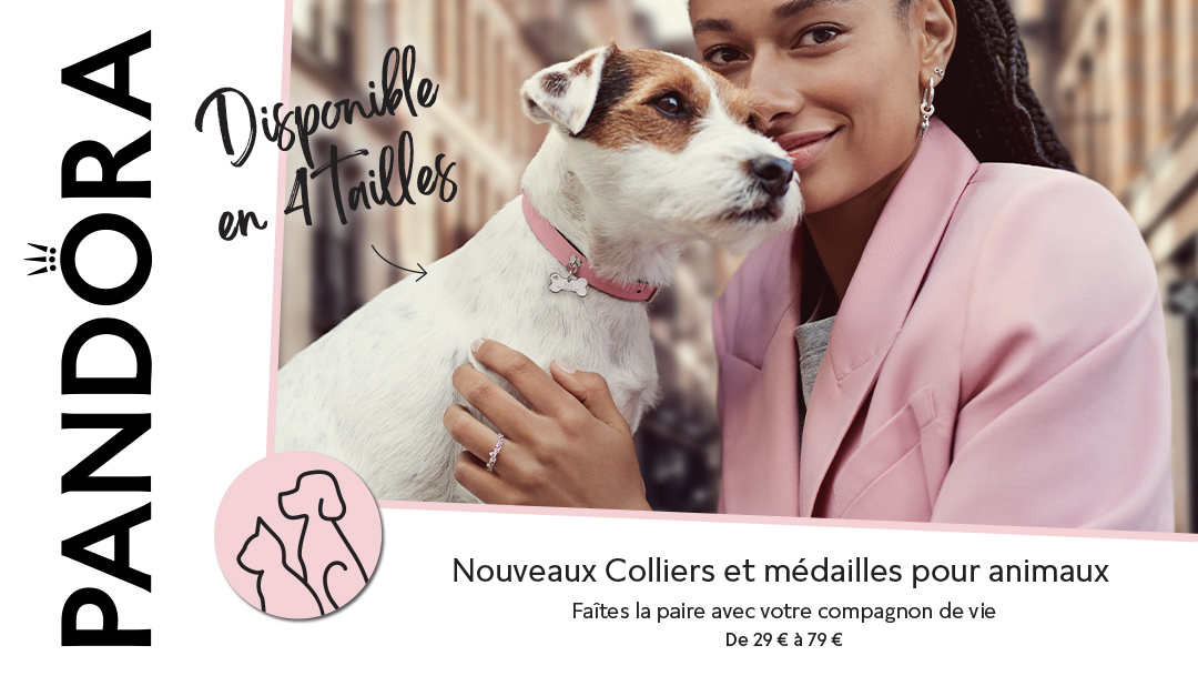 Pandora lance ses tout premiers accessoires pour animaux de compagnie ! Pandora lance ses tout premiers accessoires pour animaux de compagnie !