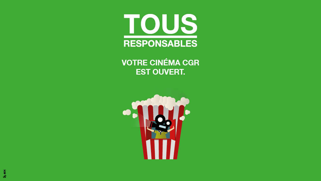 Réouverture de votre cinéma CGR ! Réouverture de votre cinéma CGR !
