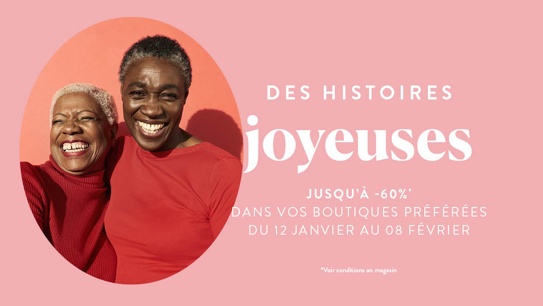 Vivez des histoires joyeuses pendant les soldes d’hiver Vivez des histoires joyeuses pendant les soldes d’hiver