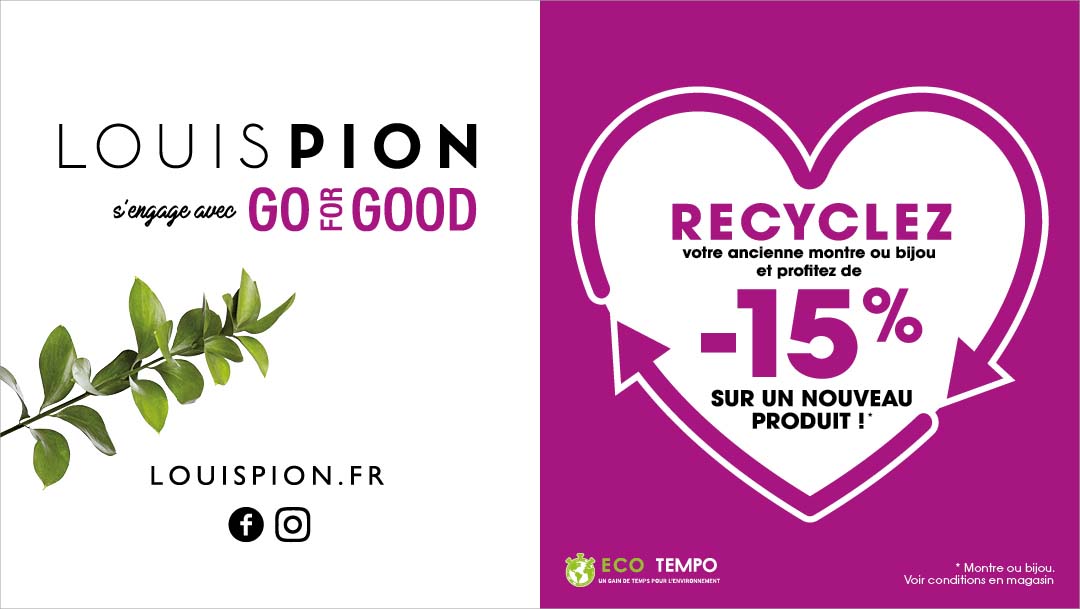 Recycler c'est gagner chez Louis Pion Recycler c'est gagner chez Louis Pion