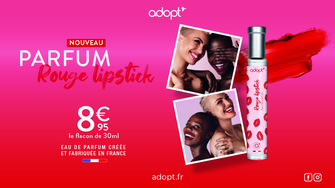 Opération « Rouge Lipstick » chez Adopt Opération « Rouge Lipstick » chez Adopt