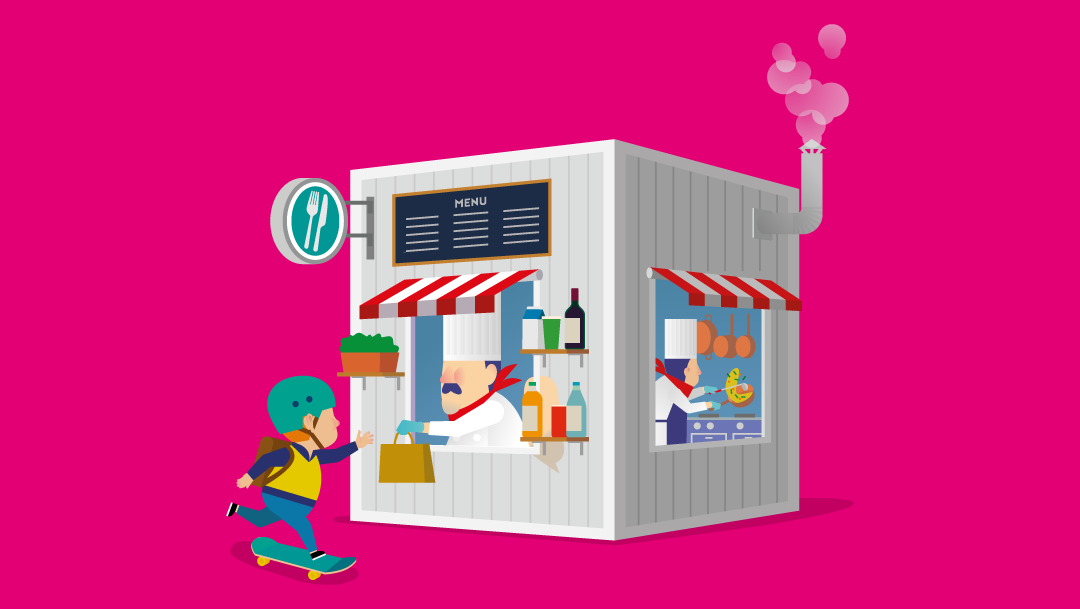 Restaurants gesloten, afhalen kan wel Restaurants gesloten, afhalen kan wel