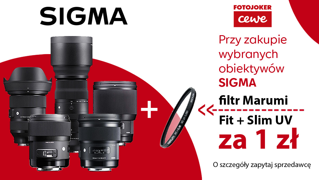 Promocja specjalna na obiektywy Sigma Promocja specjalna na obiektywy Sigma