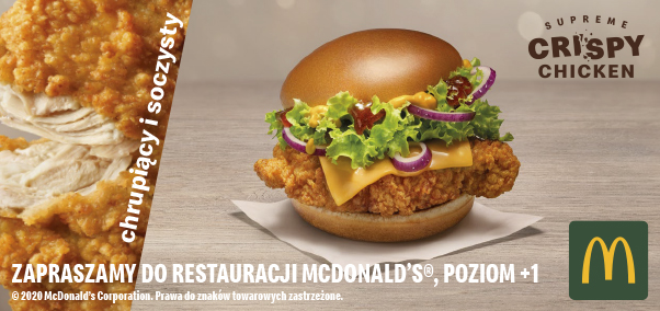 Chrupiący i soczysty kurczak na wiele sposobów i w różnych odsłonach – już w McDonald’s® Chrupiący i soczysty kurczak na wiele sposobów i w różnych odsłonach – już w McDonald’s®
