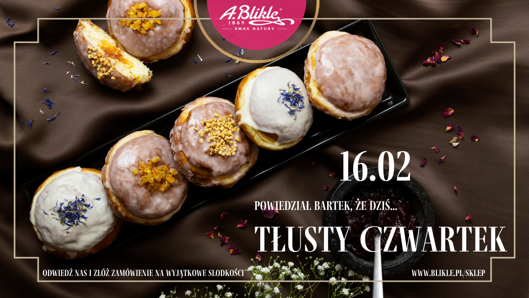 Powiedział Bartek, że dziś Tłusty Czwartek! Powiedział Bartek, że dziś Tłusty Czwartek!
